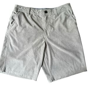 O’Neill Men’s Hybrid Board Shorts Gray Size 32 Stretch Casual Surf Swim